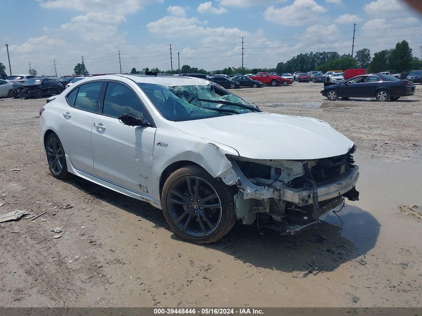 2018 Acura Tlx Tech A-Spec Pkgs VIN: 19UUB3F62JA005772 Lot: 39448446