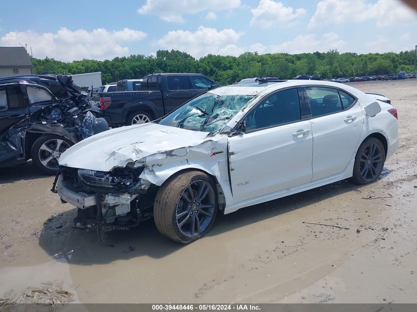 2018 Acura Tlx Tech A-Spec Pkgs VIN: 19UUB3F62JA005772 Lot: 39448446
