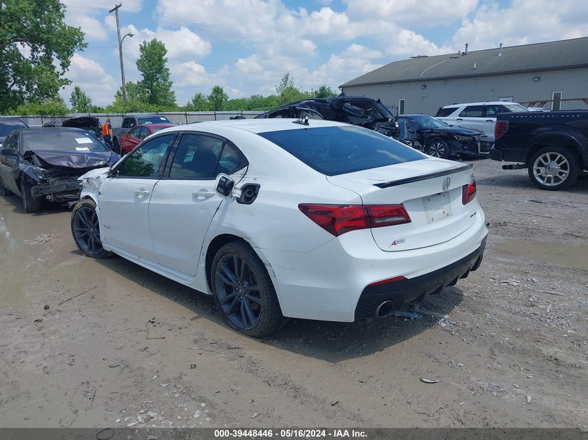 2018 Acura Tlx Tech A-Spec Pkgs VIN: 19UUB3F62JA005772 Lot: 39448446