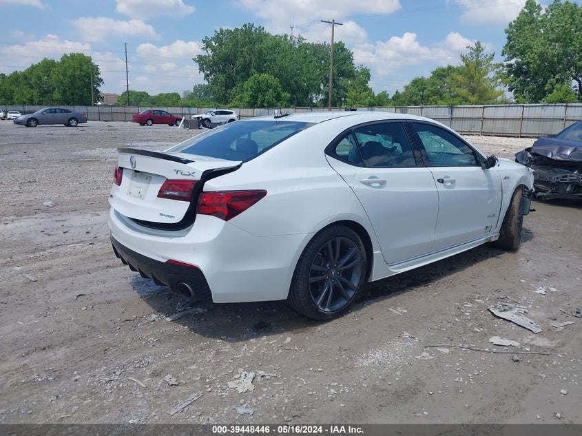 2018 Acura Tlx Tech A-Spec Pkgs VIN: 19UUB3F62JA005772 Lot: 39448446