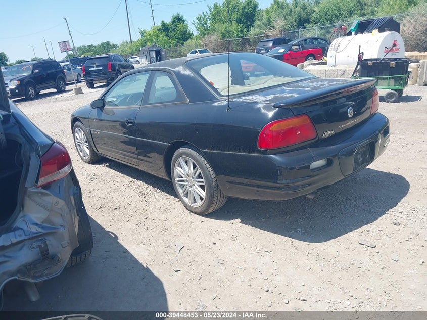 1998 Chrysler Sebring Lxi VIN: 4C3AU52N2WE108259 Lot: 39448453