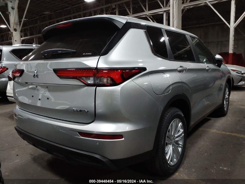 2024 Mitsubishi Outlander Es VIN: JA4T5UA90RZ052329 Lot: 39448454