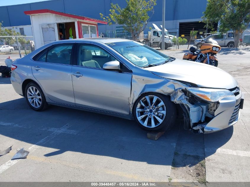2017 TOYOTA CAMRY HYBRID XLE - 4T1BD1FK0HU225112