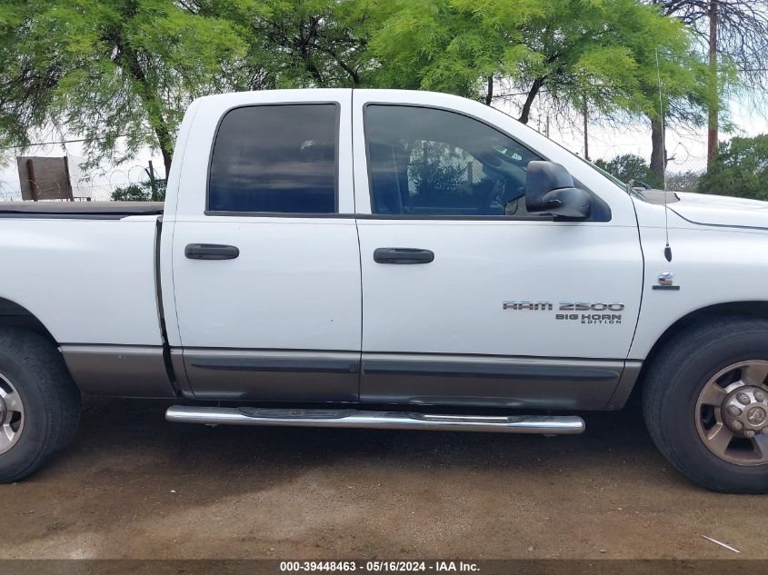 2006 Dodge Ram 2500 Slt/Sport VIN: 3D7KR28C16G110638 Lot: 39448463