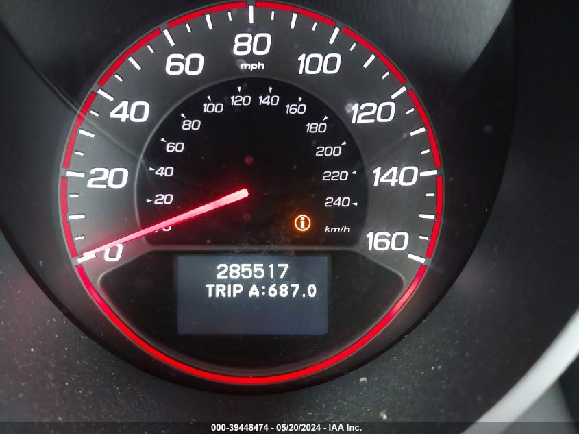 2008 Acura Tl Type S VIN: 19UUA765X8A020998 Lot: 39448474