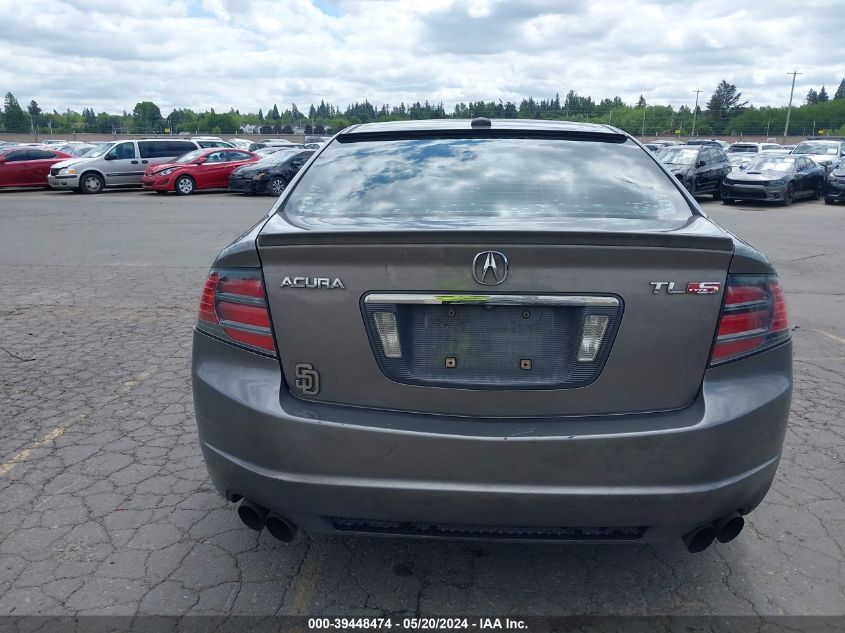 2008 Acura Tl Type S VIN: 19UUA765X8A020998 Lot: 39448474