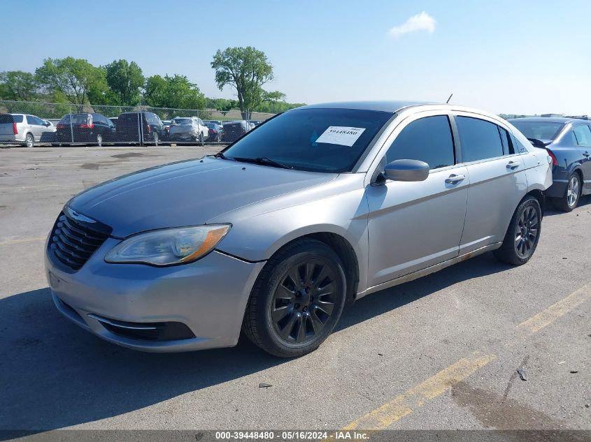 2014 Chrysler 200 Lx VIN: 1C3CCBAG0EN103686 Lot: 39448480