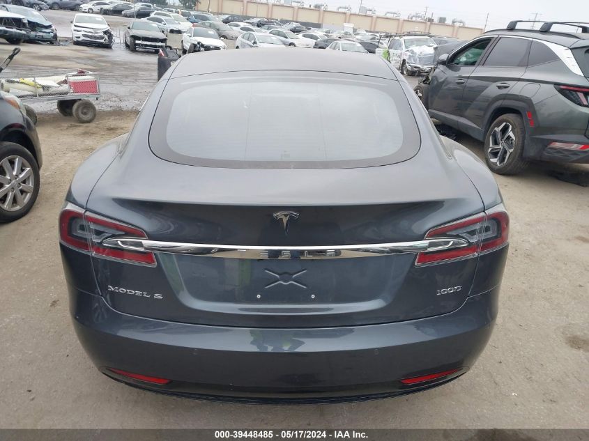 2018 Tesla Model S 100D/75D/P100D VIN: 5YJSA1E29JF261586 Lot: 39448485