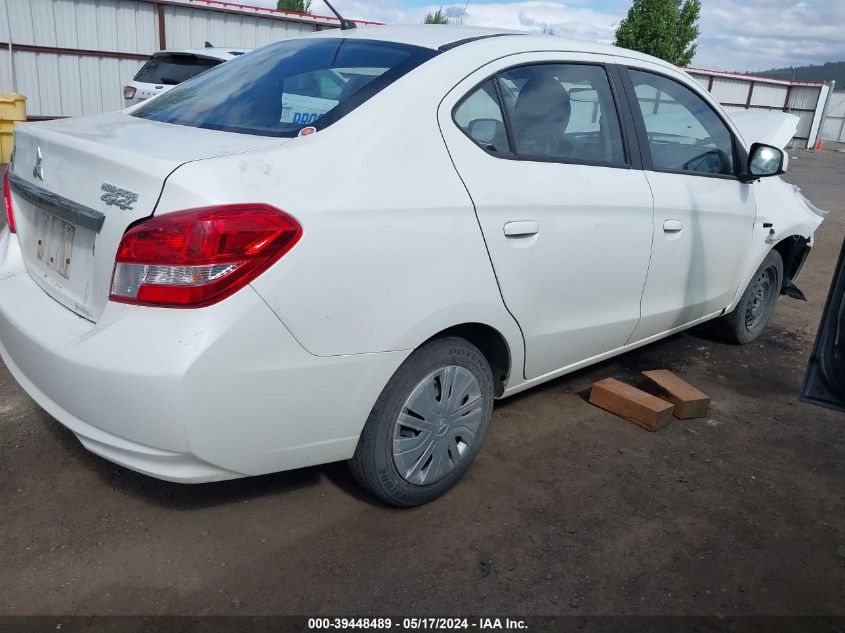 2017 Mitsubishi Mirage G4 Es VIN: ML32F3FJ3HHF10371 Lot: 39448489