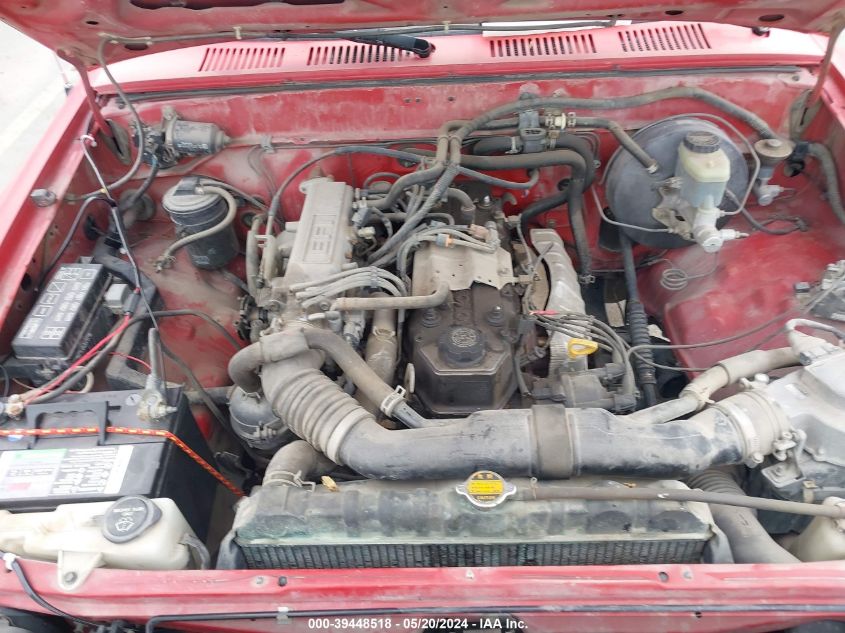 1993 Toyota Pickup 1/2 Ton Short Wheelbase VIN: JT4RN81A7P5164390 Lot: 39448518