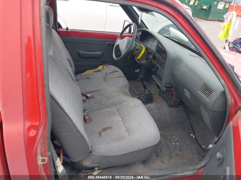 1993 Toyota Pickup 1/2 Ton Short Wheelbase VIN: JT4RN81A7P5164390 Lot: 39448518