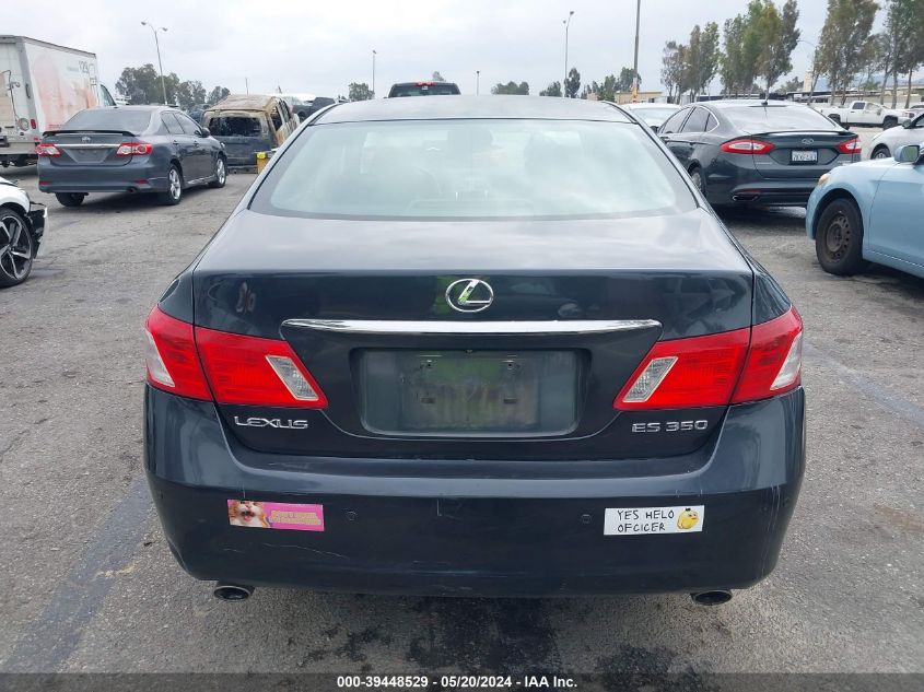 2007 Lexus Es 350 VIN: JTHBJ46GX72082639 Lot: 39448529