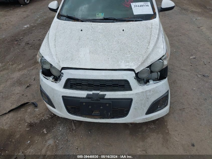 2013 Chevrolet Sonic Ls Auto VIN: 1G1JA6SH3D4205018 Lot: 39448530