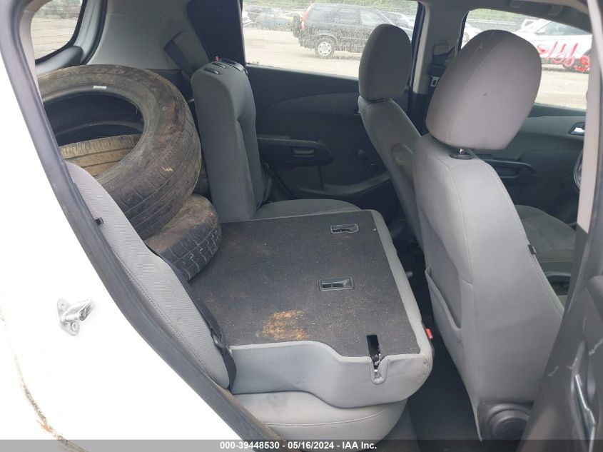 2013 Chevrolet Sonic Ls Auto VIN: 1G1JA6SH3D4205018 Lot: 39448530