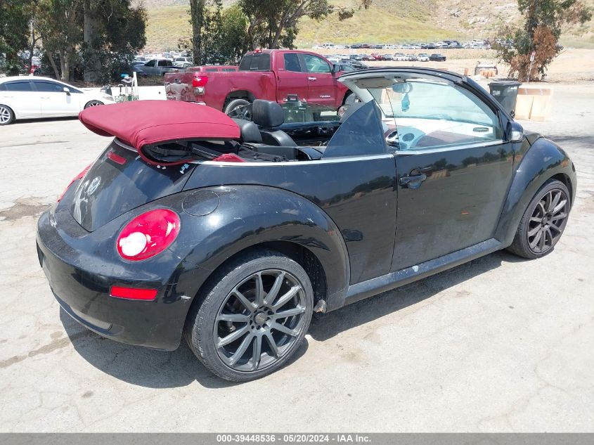 2009 Volkswagen New Beetle 2.5L VIN: 3VWRG31Y49M400739 Lot: 39448536