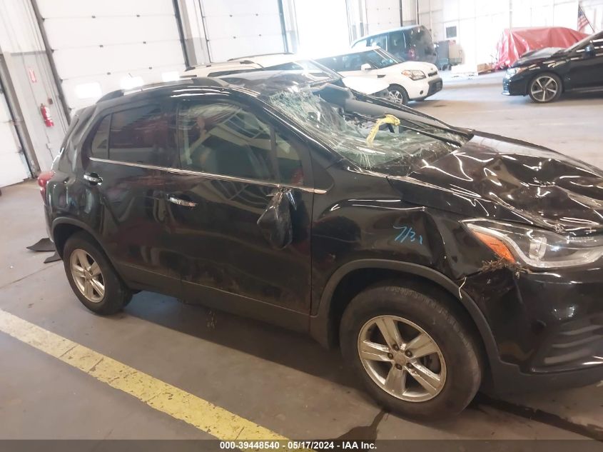 2018 Chevrolet Trax Lt VIN: 3GNCJPSB2JL160197 Lot: 39448540