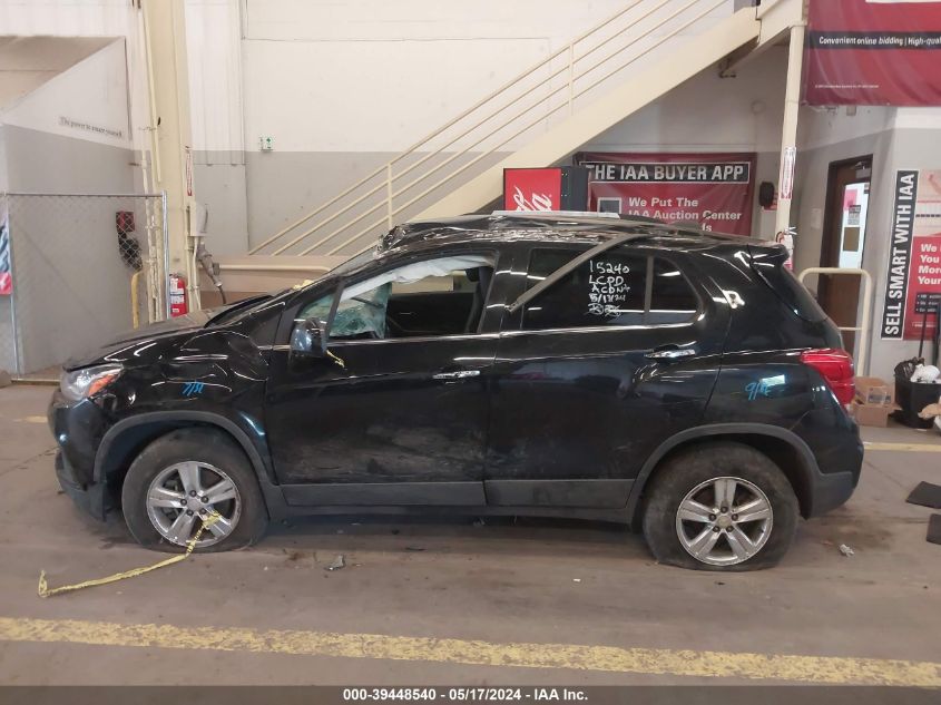2018 Chevrolet Trax Lt VIN: 3GNCJPSB2JL160197 Lot: 39448540