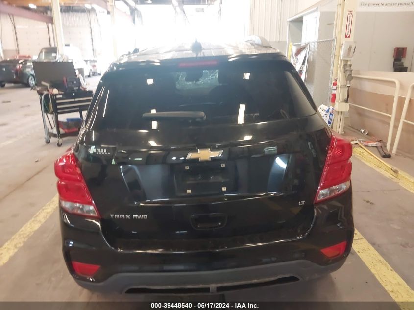 2018 Chevrolet Trax Lt VIN: 3GNCJPSB2JL160197 Lot: 39448540