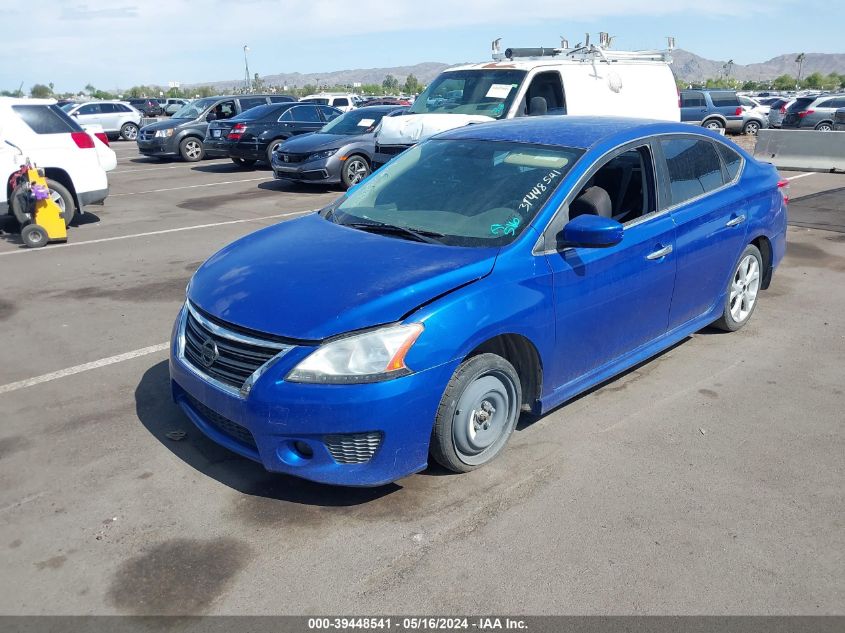 2013 Nissan Sentra Sr VIN: 3N1AB7AP4DL790319 Lot: 39448541