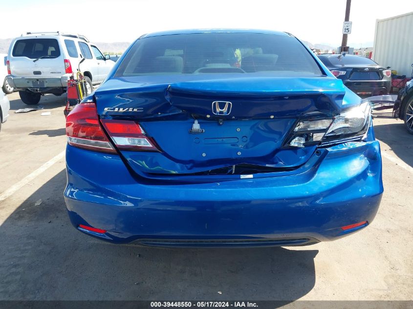 2013 Honda Civic Ex VIN: 19XFB2F8XDE064282 Lot: 39448550