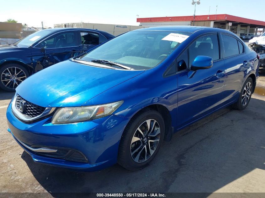 2013 Honda Civic Ex VIN: 19XFB2F8XDE064282 Lot: 39448550