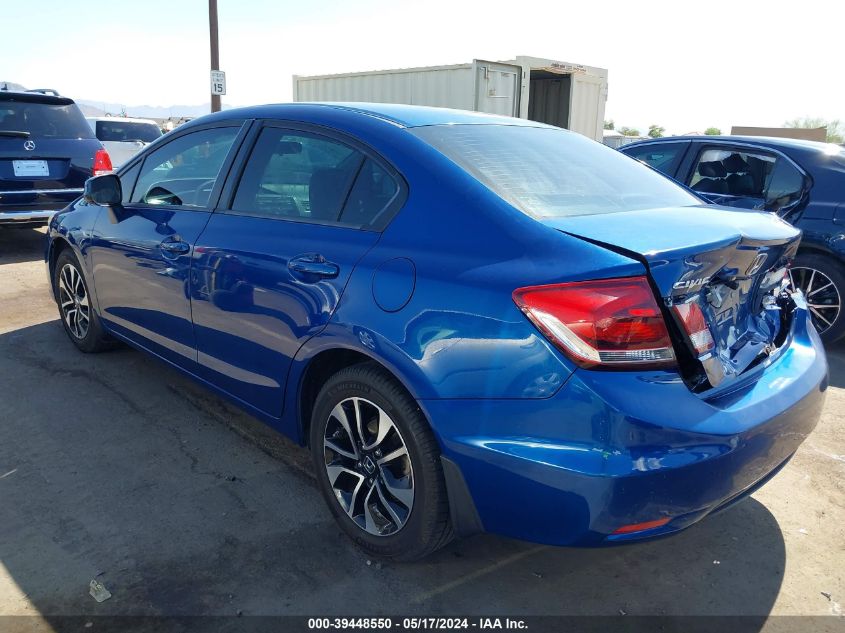 2013 Honda Civic Ex VIN: 19XFB2F8XDE064282 Lot: 39448550