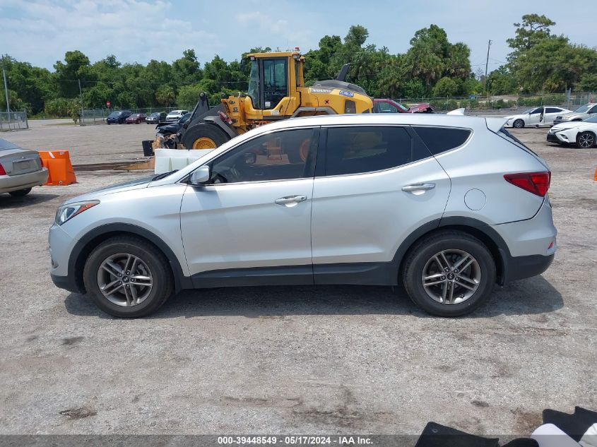 2017 Hyundai Santa Fe Sport 2.4L VIN: 5XYZT3LBFHG382783 Lot: 39448549