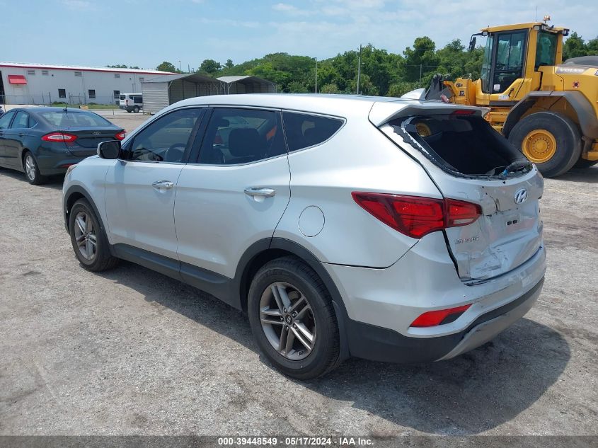 2017 Hyundai Santa Fe Sport 2.4L VIN: 5XYZT3LBFHG382783 Lot: 39448549