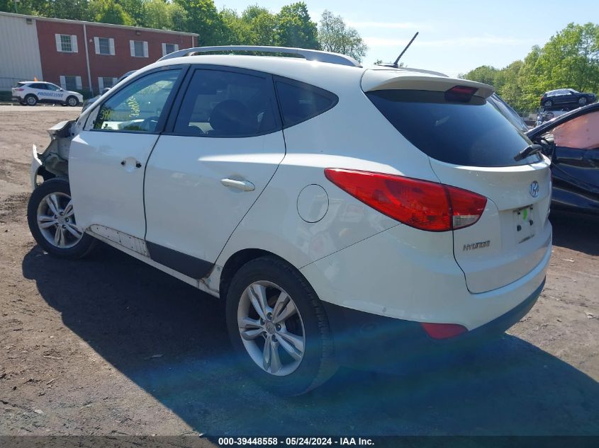 2012 Hyundai Tucson Gls VIN: KM8JUCACXCU533694 Lot: 39448558