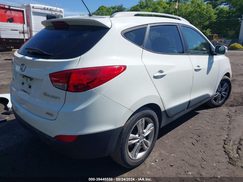 2012 Hyundai Tucson Gls VIN: KM8JUCACXCU533694 Lot: 39448558