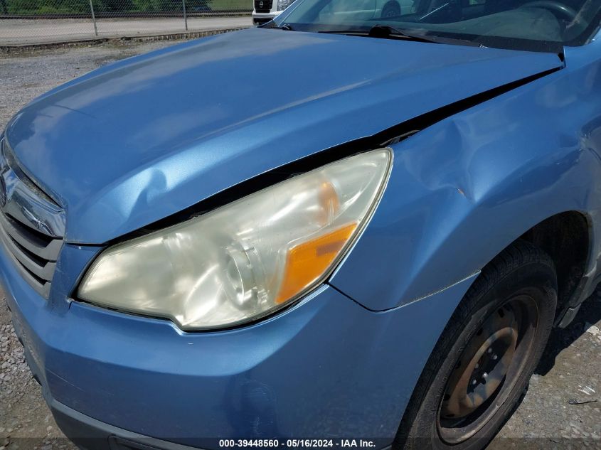 2010 Subaru Outback 2.5I VIN: 4S4BRCAC0A3370711 Lot: 39448560