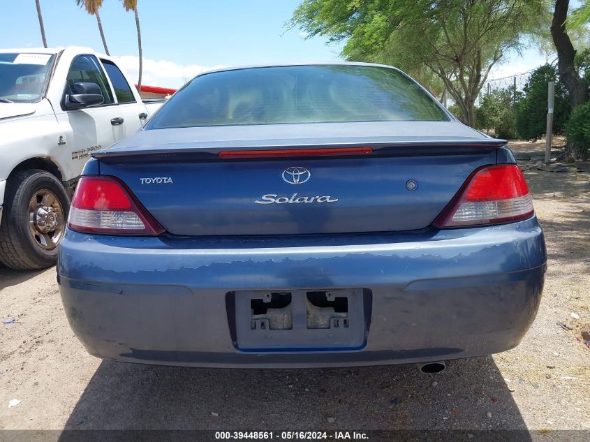 2000 Toyota Camry Solara Sle V6 VIN: 2T1CF28P4YC275381 Lot: 39448561