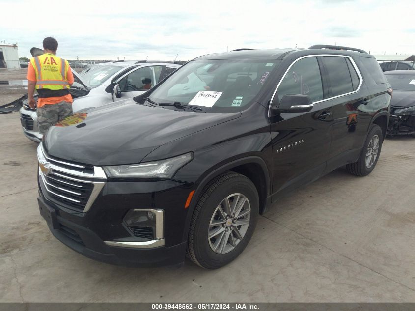 2022 Chevrolet Traverse Awd Lt Leather VIN: 1GNEVHKW4NJ115541 Lot: 39448562