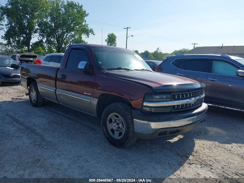 2001 Chevrolet Silverado 1500 Ls VIN: 1GCEC14V41Z202734 Lot: 39448567