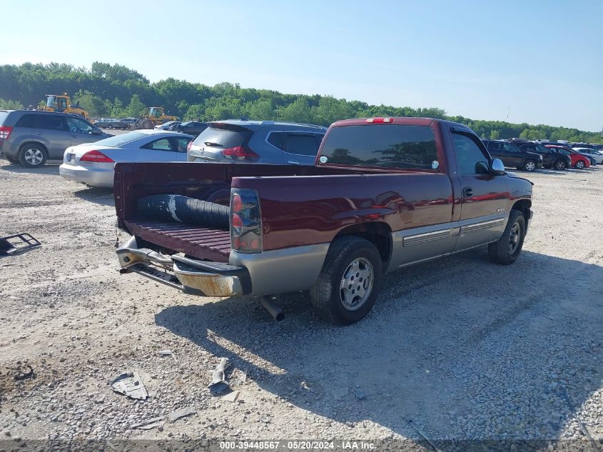 2001 Chevrolet Silverado 1500 Ls VIN: 1GCEC14V41Z202734 Lot: 39448567