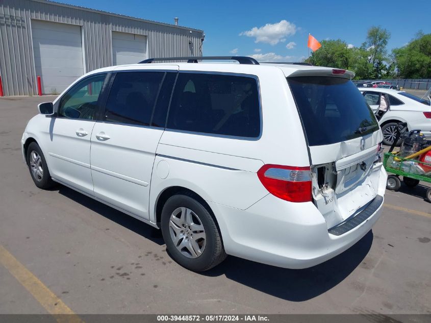 2006 Honda Odyssey Ex-L VIN: 5FNRL38636B460756 Lot: 39448572