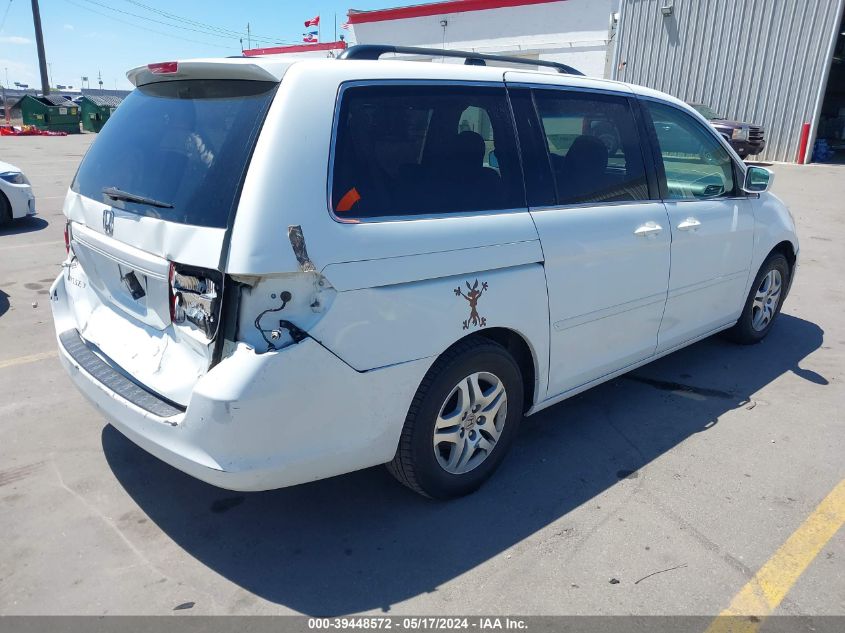 2006 Honda Odyssey Ex-L VIN: 5FNRL38636B460756 Lot: 39448572