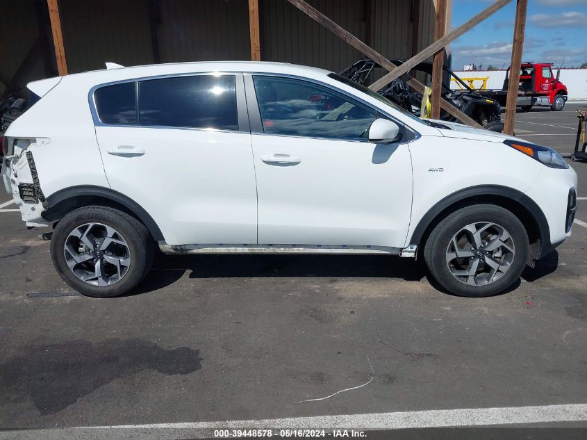 2020 Kia Sportage Lx VIN: KNDPMCAC3L7807881 Lot: 39448578