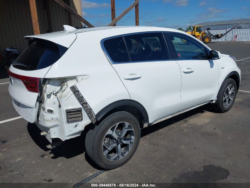 2020 Kia Sportage Lx VIN: KNDPMCAC3L7807881 Lot: 39448578