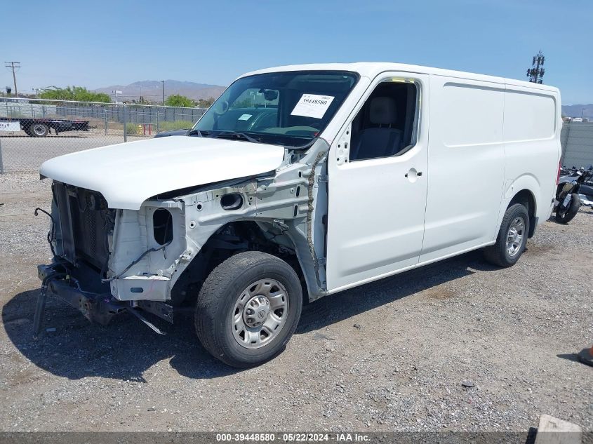 2017 Nissan Nv Cargo Nv1500 Sv V6 VIN: 1N6BF0KM0HN808724 Lot: 39448580