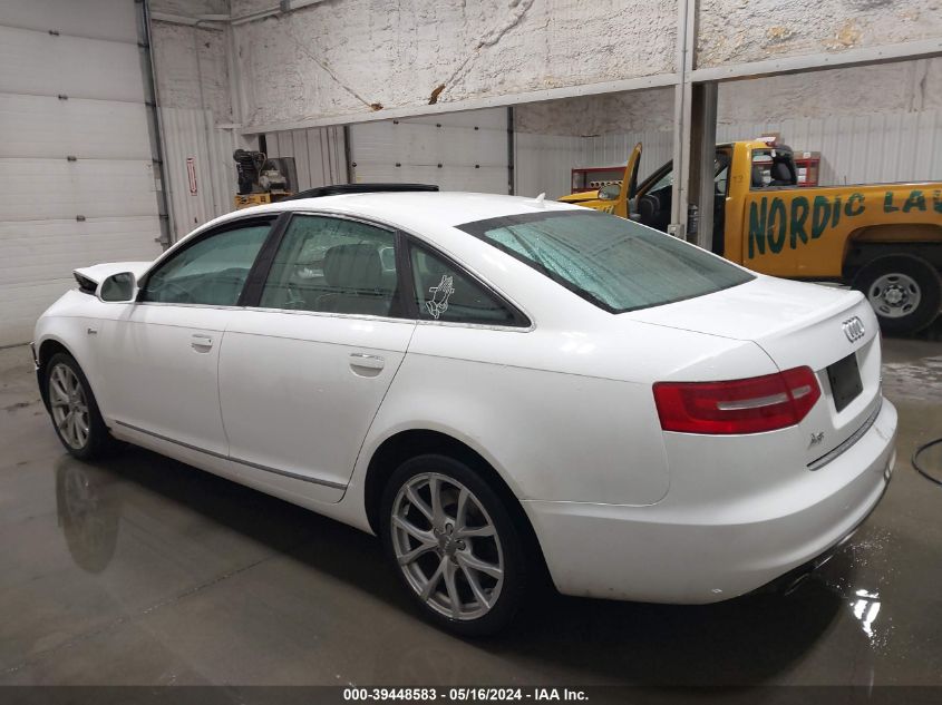 2010 Audi A6 3.0 Premium VIN: WAUFGAFBXAN003218 Lot: 39448583