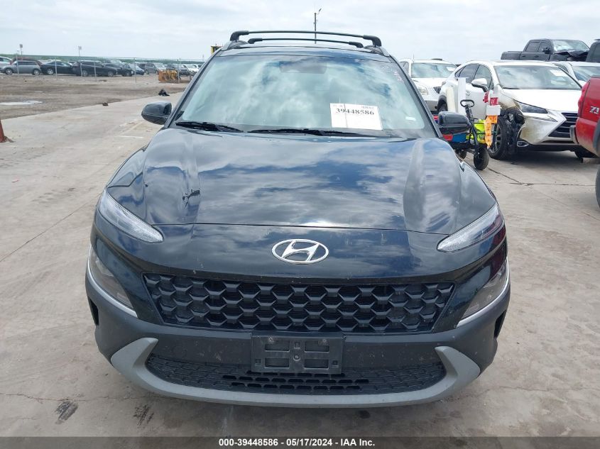 2022 Hyundai Kona Sel VIN: KM8K6CAB6NU816151 Lot: 39448586