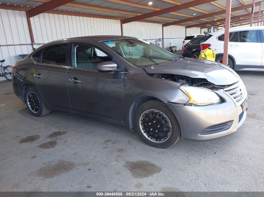 2015 Nissan Sentra Sv VIN: 3N1AB7AP4FY237675 Lot: 39448588