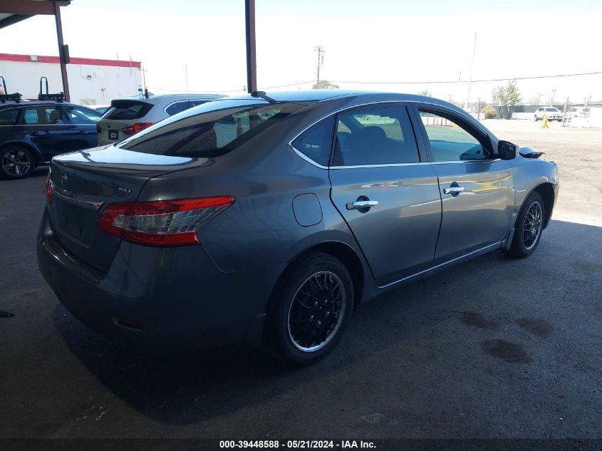 2015 Nissan Sentra Sv VIN: 3N1AB7AP4FY237675 Lot: 39448588