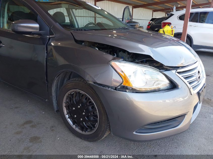 2015 Nissan Sentra Sv VIN: 3N1AB7AP4FY237675 Lot: 39448588