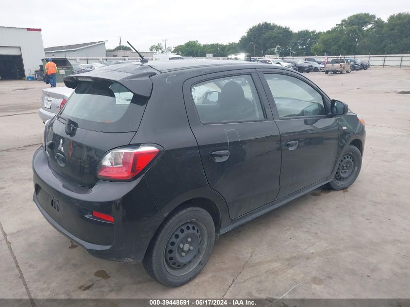 2021 Mitsubishi Mirage Es/Le/Carbonite Edition VIN: ML32AUHJ2MH012090 Lot: 39448591