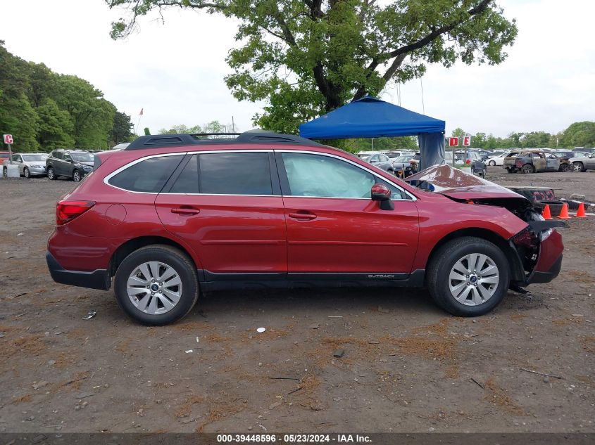 2018 Subaru Outback 2.5I Premium VIN: 4S4BSAFC6J3388261 Lot: 39448596