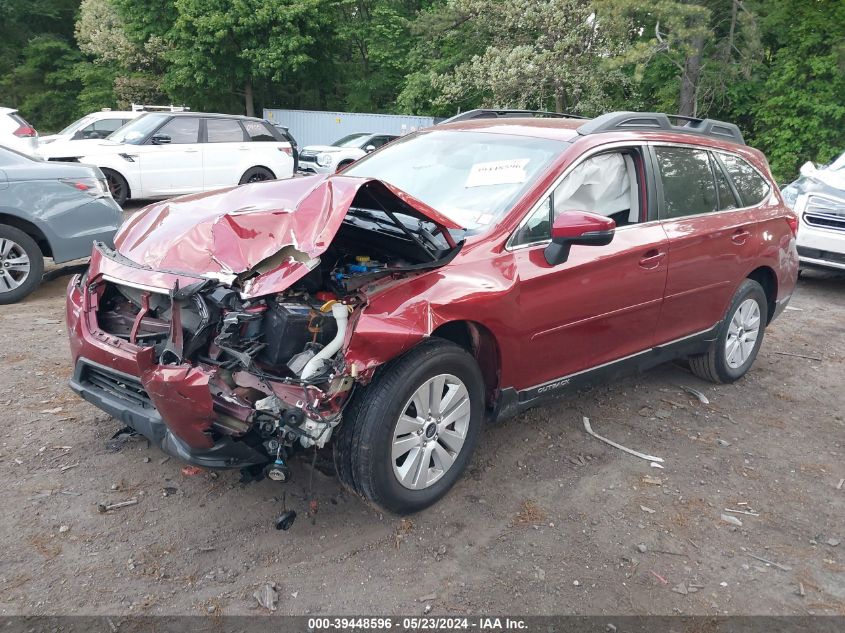 2018 Subaru Outback 2.5I Premium VIN: 4S4BSAFC6J3388261 Lot: 39448596