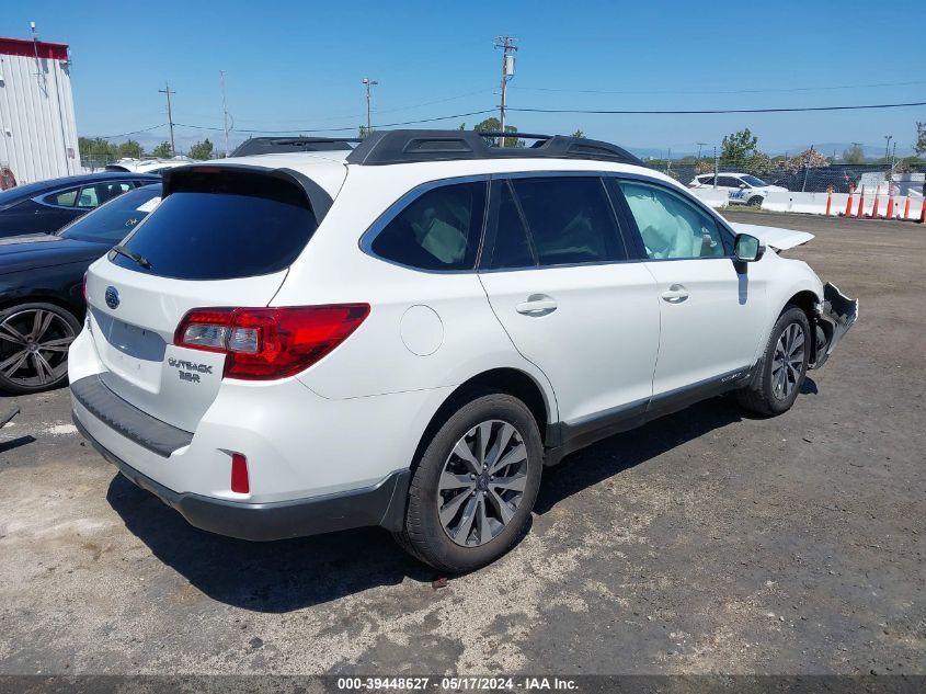 2015 Subaru Outback 3.6R Limited VIN: 4S4BSEJC9F3261493 Lot: 39448627