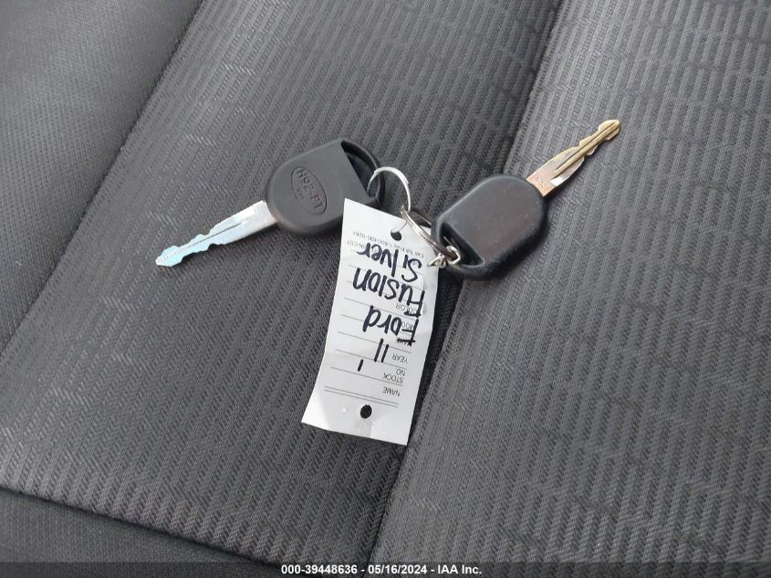 2011 Ford Fusion Se VIN: 3FAHP0HA2BR261022 Lot: 39448636